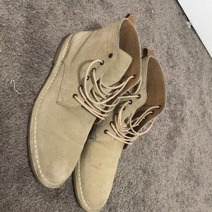 Desert sand boots